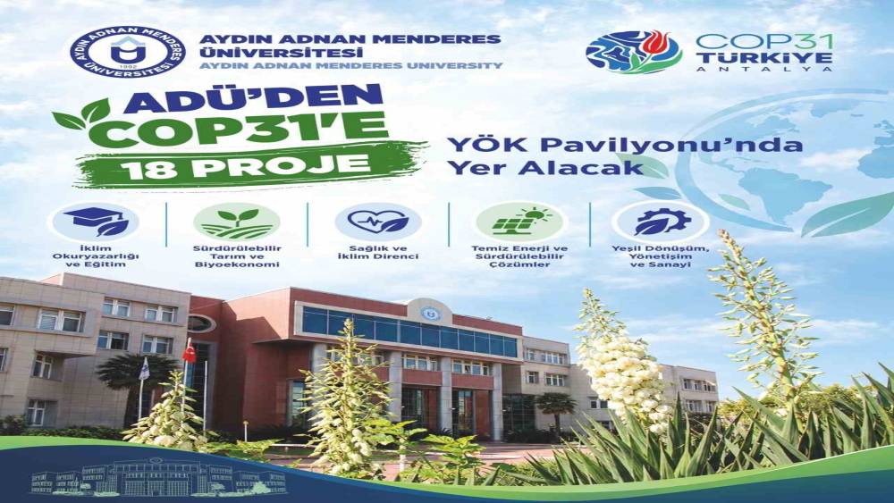 AD&Uuml;&rsquo;den iklim m&uuml;cadelesine 18 projelik katkı