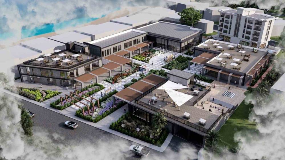 Kuşadası Yaşam, Kültür ve Spor Merkezi’nin yapımı sürüyor