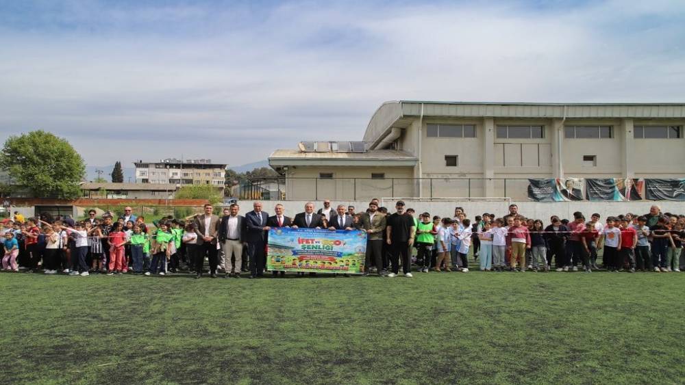 K&ouml;şk&rsquo;te &ccedil;ocuklar şenlikte buluştu
