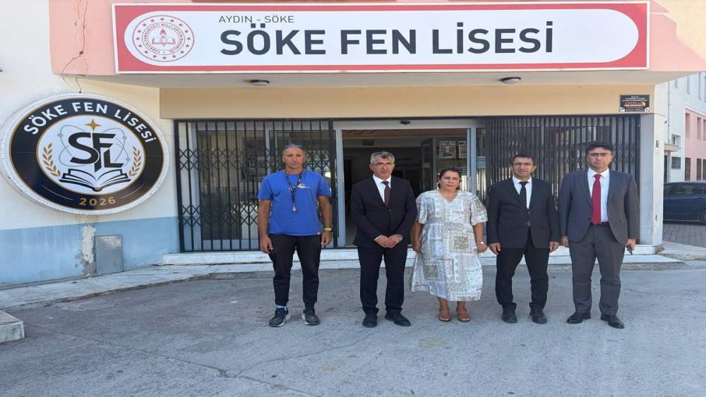 S&ouml;ke Fen Lisesi ilk &ouml;ğrencileriyle eğitim hayatına başladı
