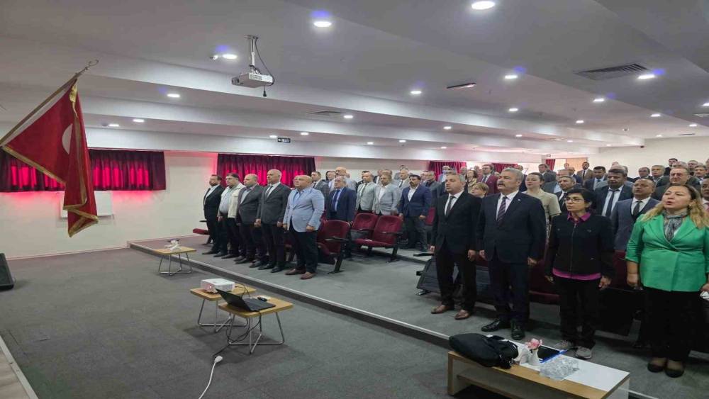EFELER’DE OKUL MÜDÜRLERİ BİLGİLENDİRİLDİ