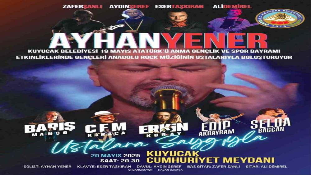 Kuyucak Belediyesi’nden gençlik konseri
