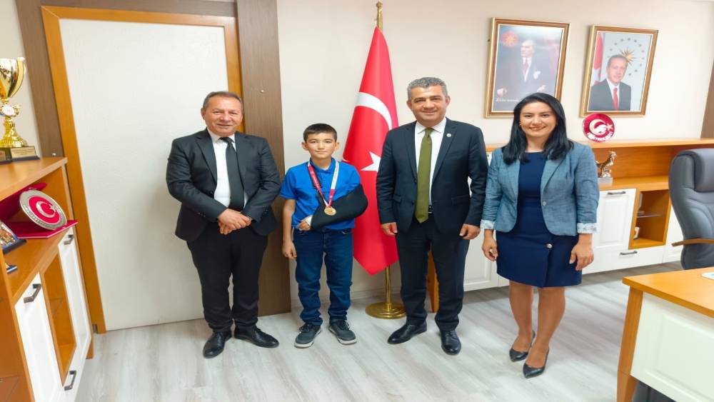 Azmiyle engeli aştı, Türkiye şampiyonu oldu
