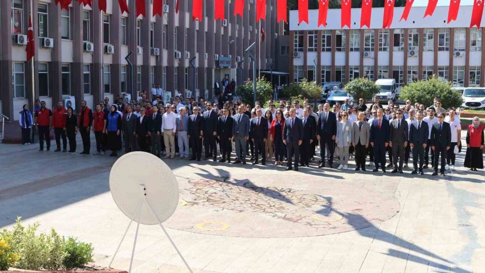 Aydın&rsquo;da Gen&ccedil;lik Haftası, &ccedil;elenk t&ouml;reniyle başladı

