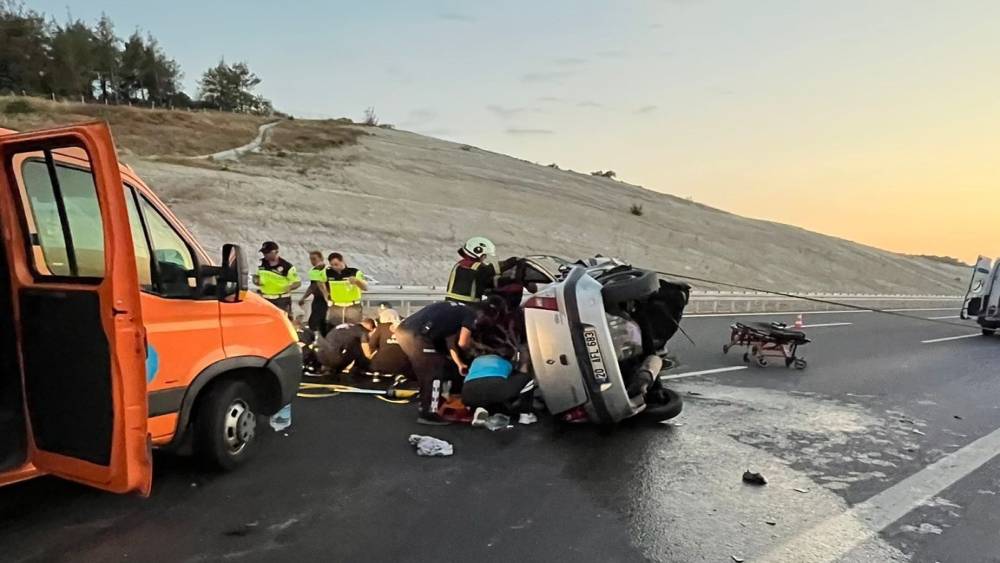 YENİPAZAR'DA TRAFİK KAZASI 