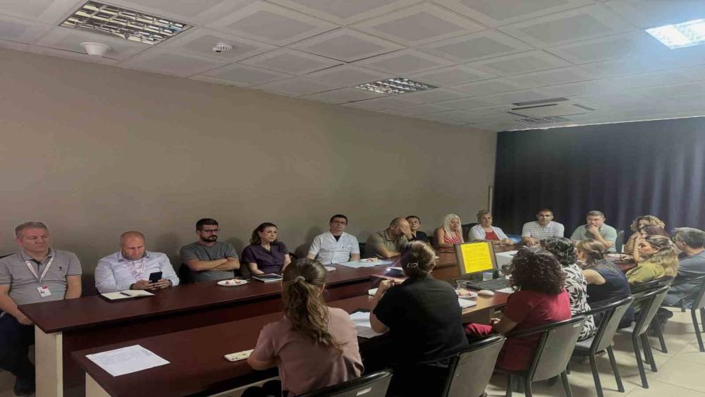 S&ouml;ke Devlet Hastanesi&rsquo;nde &ccedil;alışan memnuniyeti toplantısı
