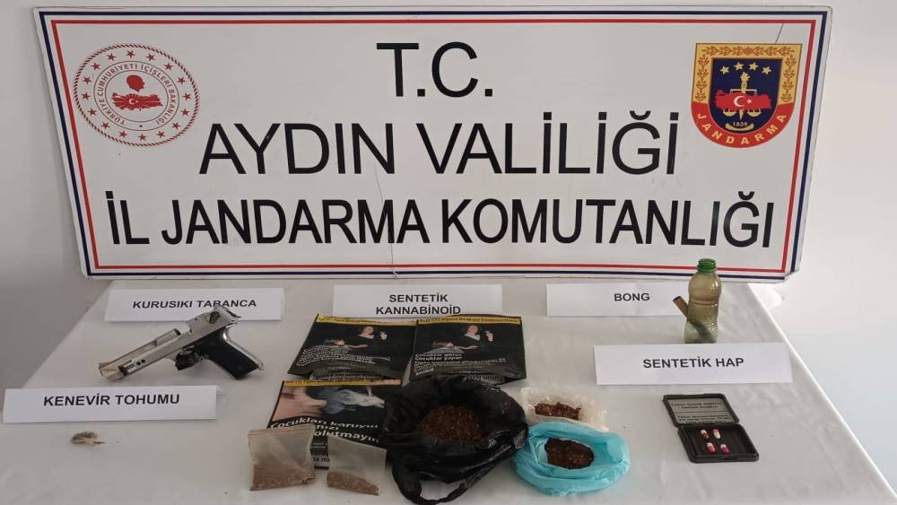 İncirliova&rsquo;da uyuşturucu operasyonu