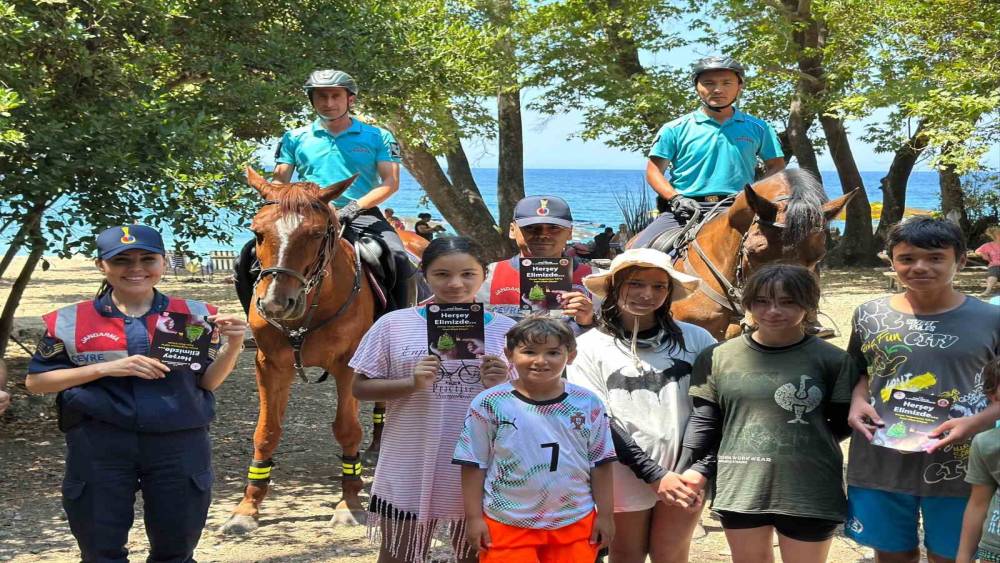 Milli Park’ta vatandaşlar yangınlara karşı bilgilendirildi