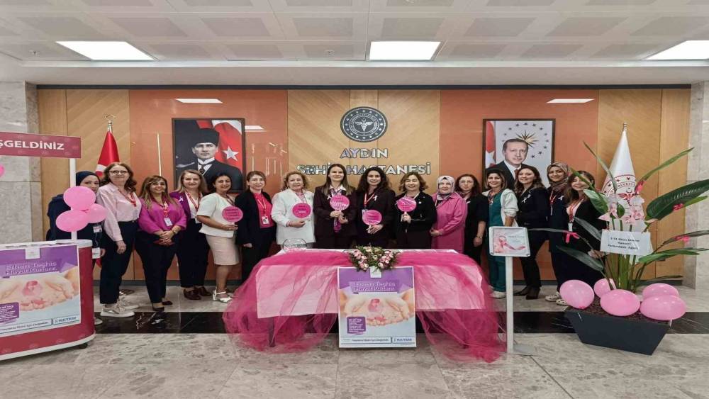 Aydın Şehir Hastanesi&rsquo;nde meme kanserinde erken teşhis &ccedil;ağrısı

