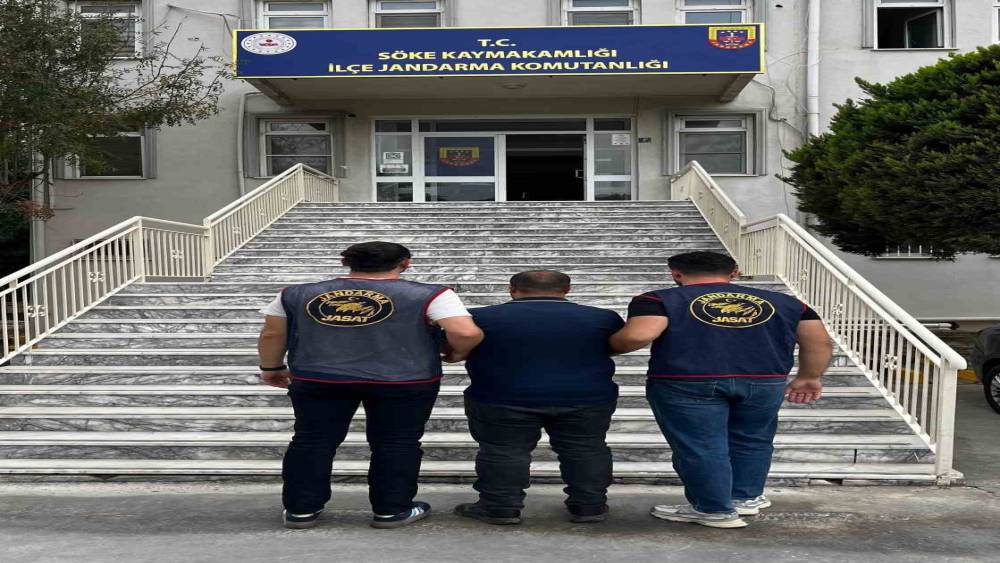 S&ouml;ke&rsquo;de 12 yıl hapis cezası bulunan şahıs yakalandı

