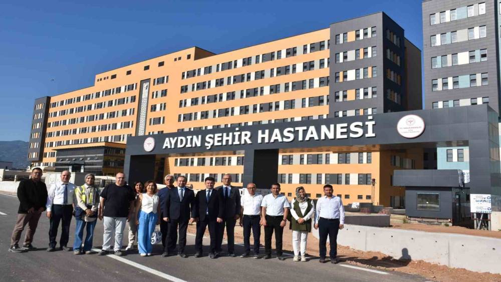 İL SAĞLIK MÜDÜRÜ ŞENKUL, ŞEHİR HASTANESİ İNŞAATINDA