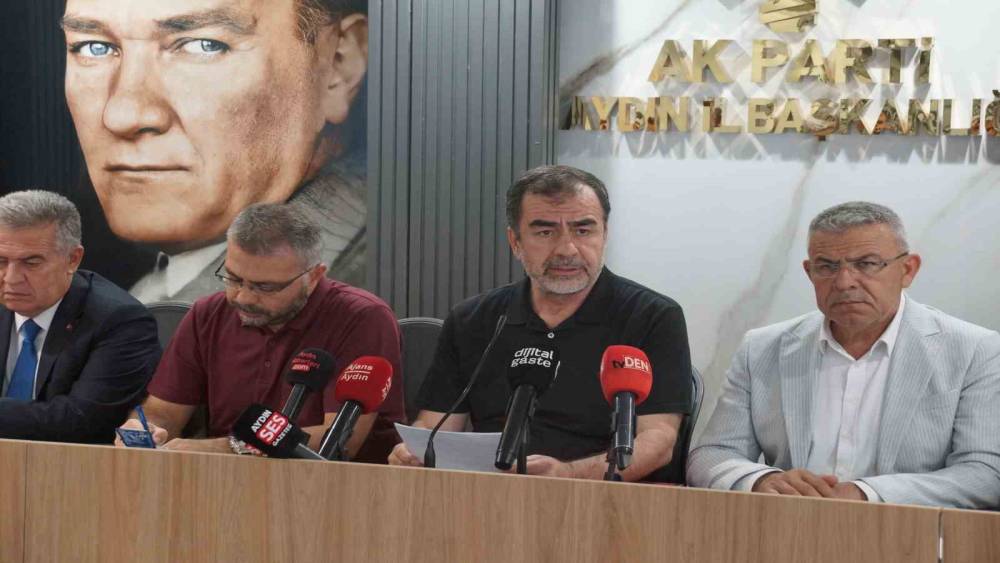 AK Parti Aydın İl Başkanı Erdem: 