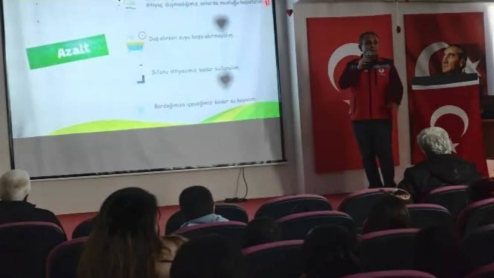 İncirliova&rsquo;da &ccedil;ocuklara su verimliliği anlatıldı