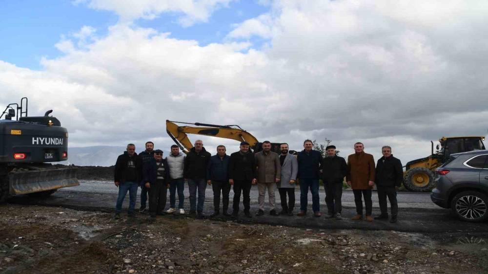 S&ouml;ke Bağarası karayolunda ekipler teyakkuzda