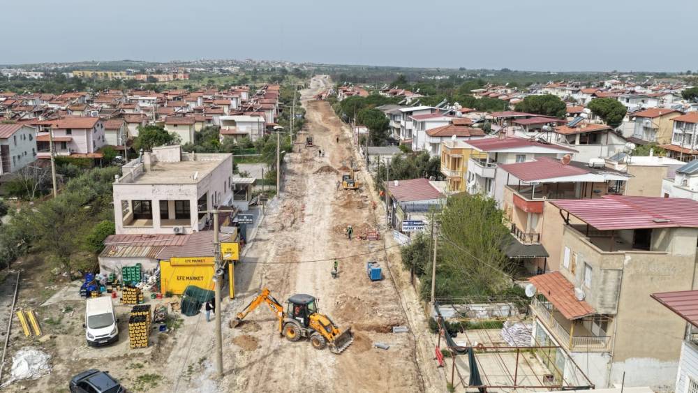 Didim Akb&uuml;k&rsquo;te yol yenileme &ccedil;alışmaları başladı
