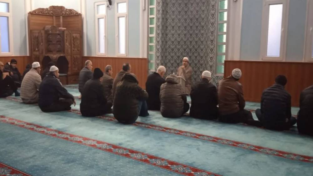 S&ouml;ke&rsquo;de Hacı Ahmet &Ouml;zbaş Camii&rsquo;nde sabah namazı buluşması
