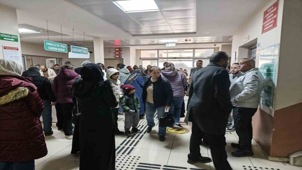 Aydın soğuğa dayanamadı, vatandaşlar hastaneye akın etti