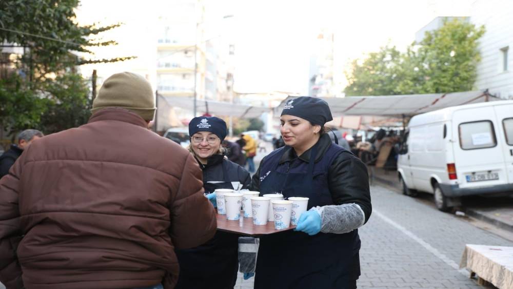 B&uuml;y&uuml;kşehir&rsquo;den soğuk g&uuml;nlerde sıcak hizmet
