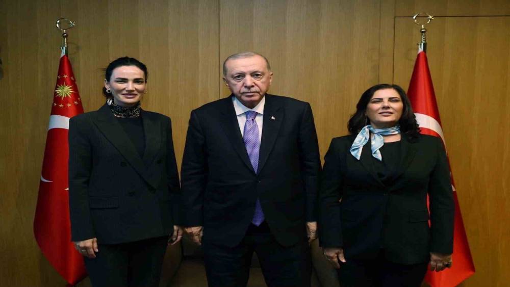 Başkan &Ccedil;er&ccedil;ioğlu, Cumhurbaşkanı Erdoğan ile g&ouml;r&uuml;şt&uuml;
