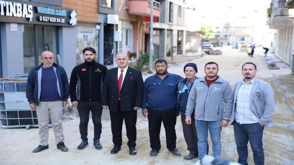 İncirliova&rsquo;da yol &ccedil;alışmaları s&uuml;r&uuml;yor