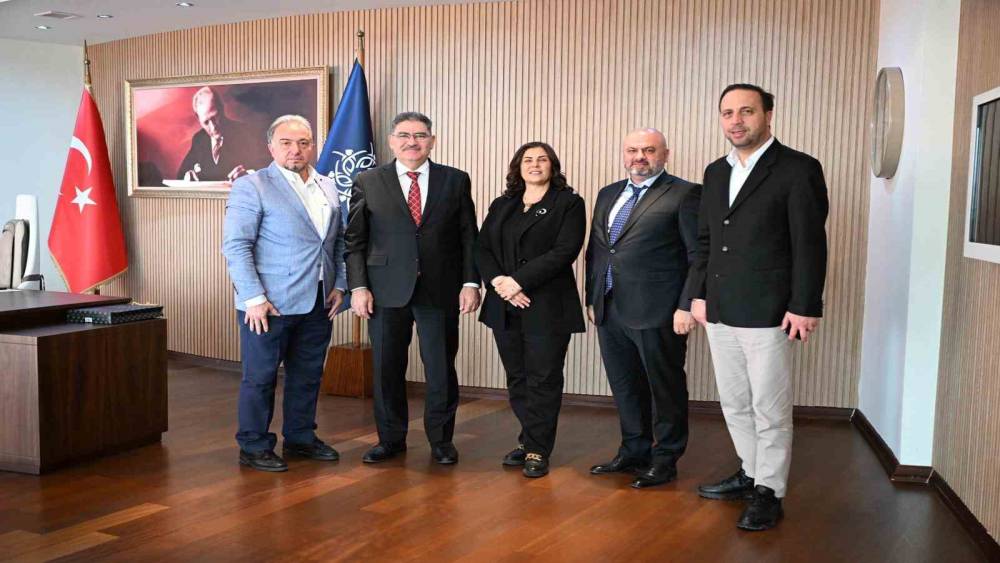 BAŞKAN &Ccedil;ER&Ccedil;İOĞLU, AK PARTİ HEYETİNİ AĞIRLADI