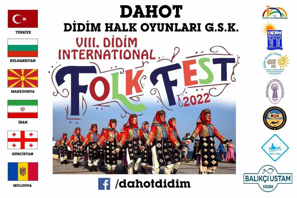 DAHOT’un 9. Halk oyunları festivali 23 Haziran’da yapılacak