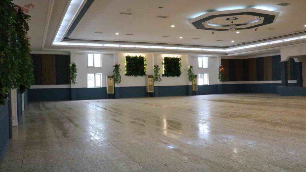 Yenipazar&rsquo;da kışlık d&uuml;ğ&uuml;n salonu yenilendi