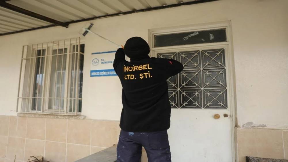 İncirliova Belediyesi&rsquo;nden camilerde Ramazan temizliği