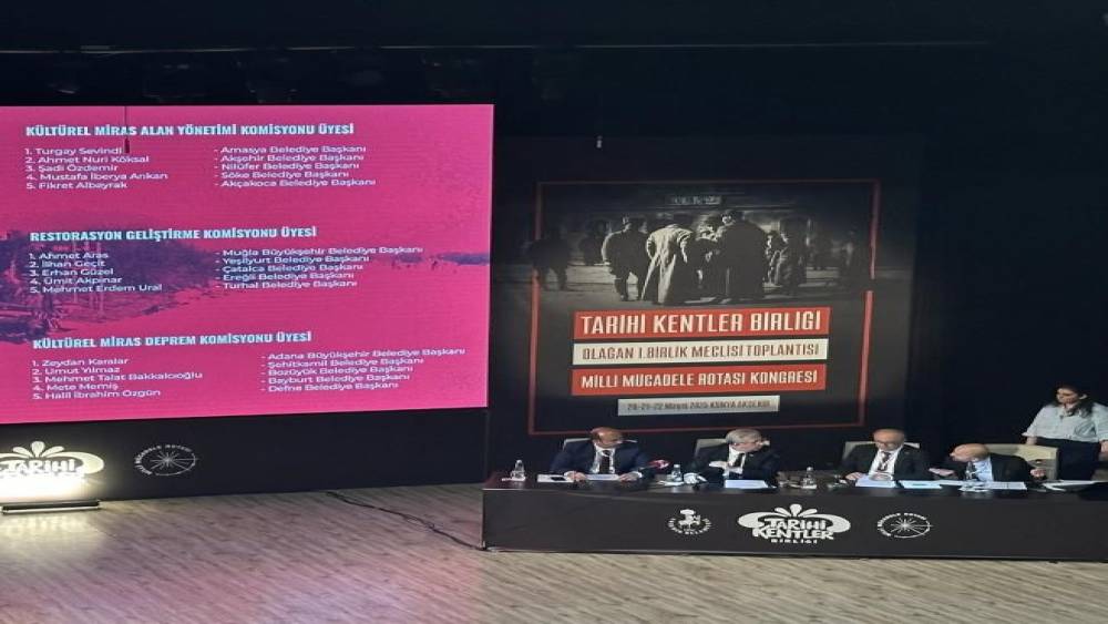 Başkan Arıkan, Kültürel Miras Alanı Yönetim Komisyonu’na seçildi
