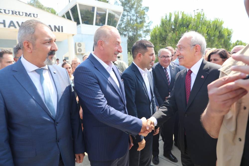 Didim Belediye Başkanı Atabay, CHP Genel Başkanı Kılıçdaroğlu’nu karşıladı