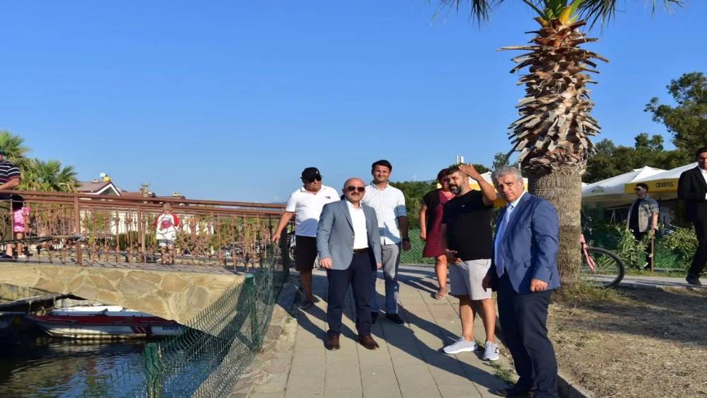 Vali Varol, Kuşadası&rsquo;nda incelemelerde bulundu
