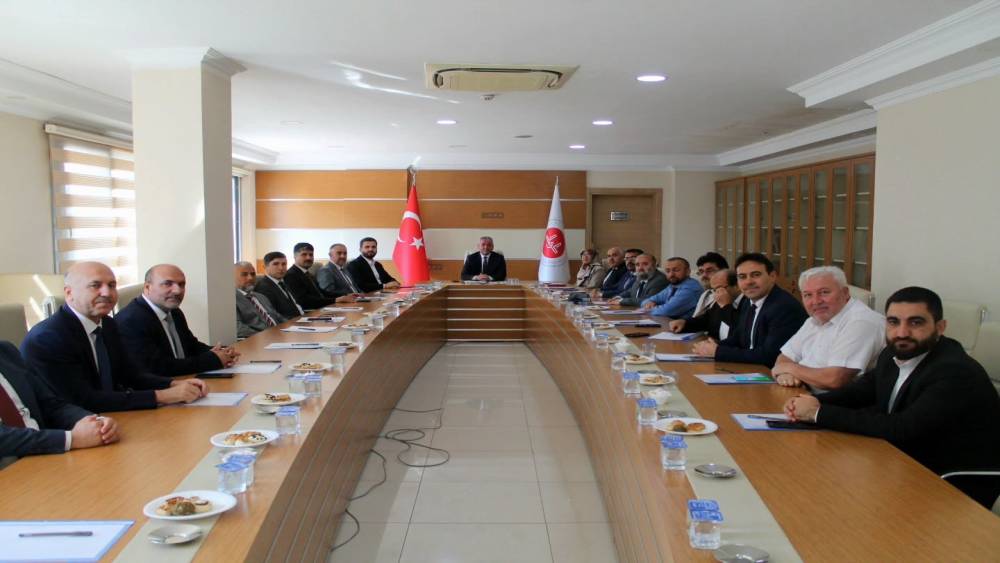 Aydın&rsquo;da il&ccedil;e m&uuml;ft&uuml;leri toplantısı ger&ccedil;ekleştirildi
