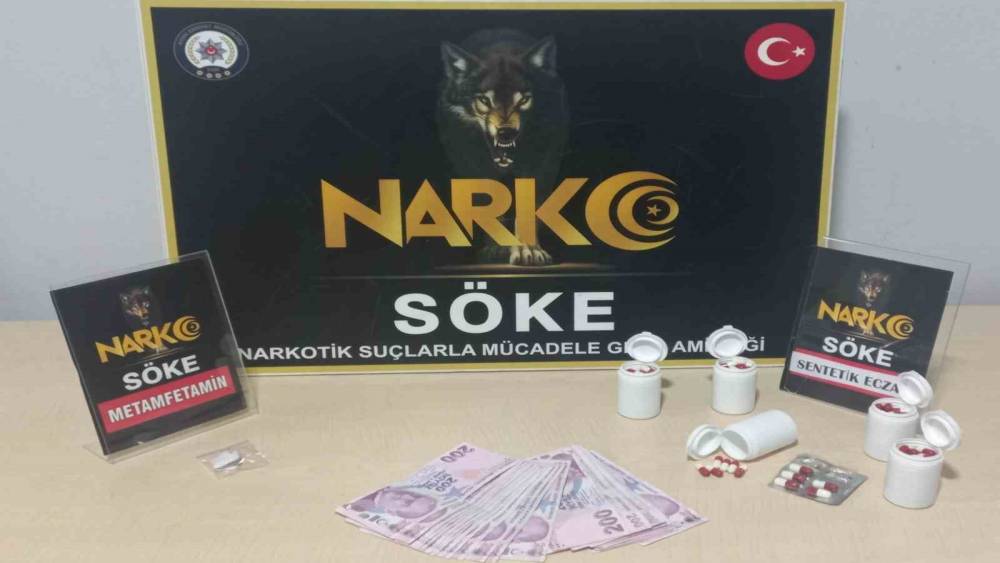S&ouml;ke ve Kuşadası&rsquo;nda uyuşturucu madde ele ge&ccedil;irildi
