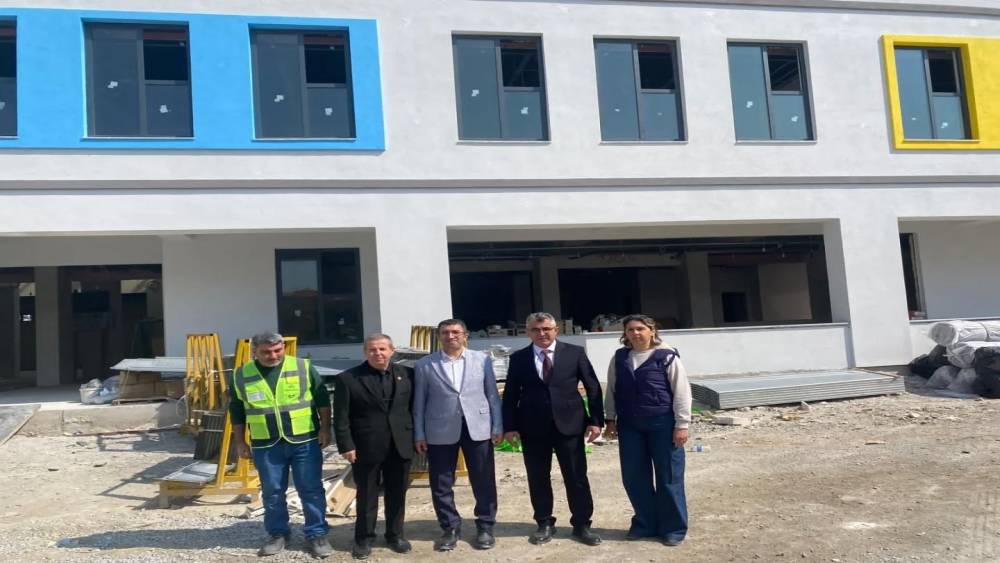 S&ouml;ke&rsquo;de eğitim yatırımları yerinde incelendi
