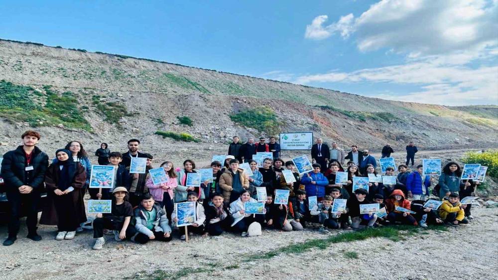 Aydın&rsquo;da Orman Haftası&rsquo;nda fidanlar toprakla buluştu
