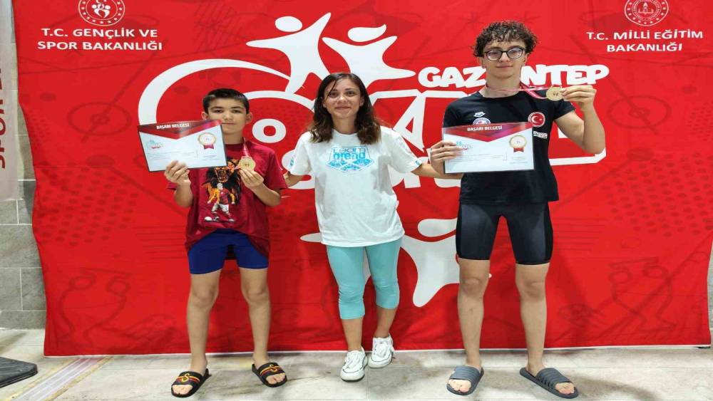 OKUL SPORLARINDA AYDIN'A İKİ TÜRKİYE ŞAMPİYONLUĞU 