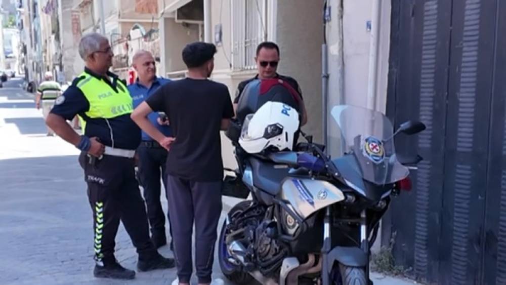 Kuşadası&rsquo;nda motosikletliye 288 bin 500 TL para cezası uygulandı
