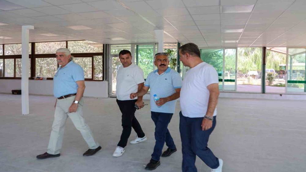 Efeler Belediyesi sosyal tesislerinde &ccedil;alışmalar s&uuml;r&uuml;yor
