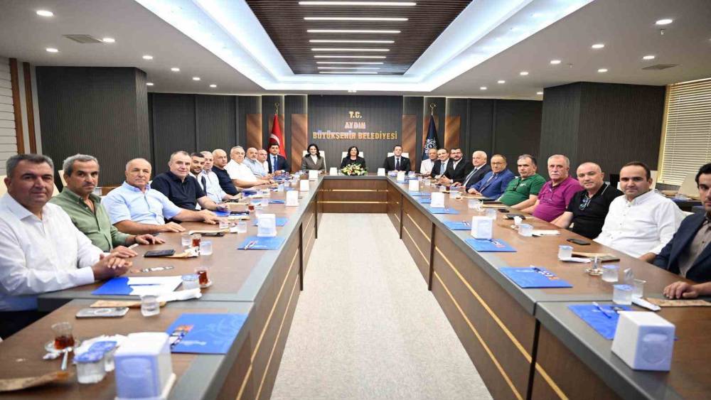BAŞKAN &Ccedil;ER&Ccedil;İOĞLU İNCİR İHRACAT&Ccedil;ILARI İLE BULUŞTU