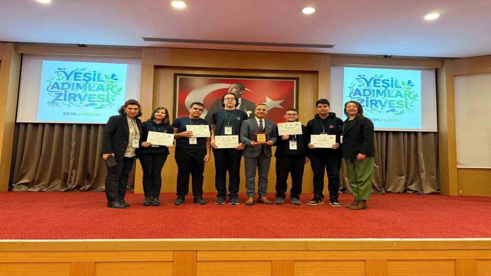 Aydın Lisesi&rsquo;nden Yeşil Adımlar Zirvesi&rsquo;nde başarılı temsil
