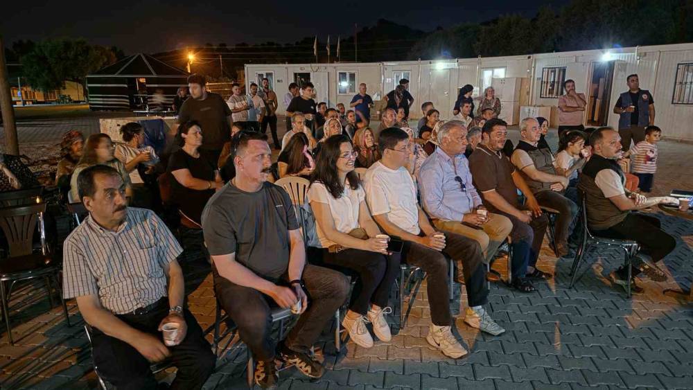 Kazı evinde bilgilendirme etkinliği yapıldı
