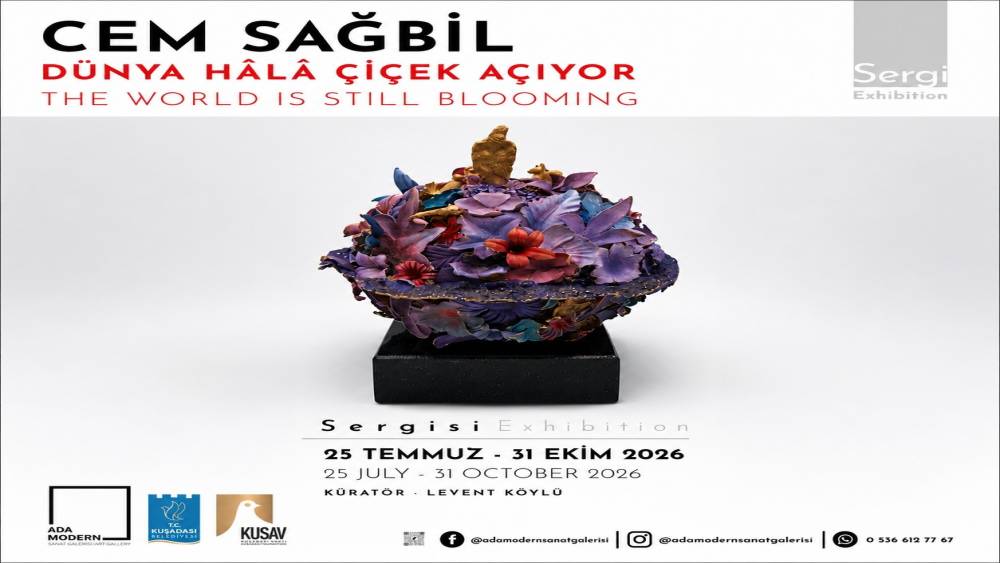 Kuşadası&rsquo;nda D&uuml;nya Hala &Ccedil;i&ccedil;ek A&ccedil;ıyor sergisi kapılarını bug&uuml;n a&ccedil;ıyor