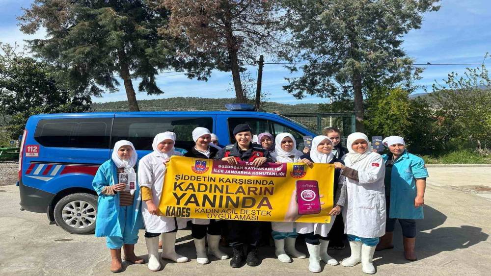 Bozdoğan’da kadınlara KADES bilgilendirmesi