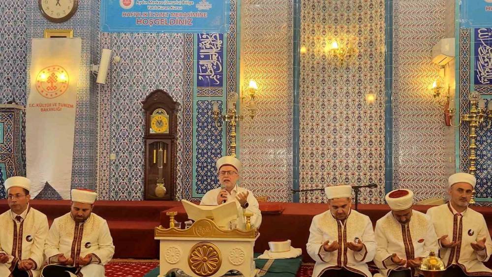 Aydın’da 26 gencin hafızlık gururu