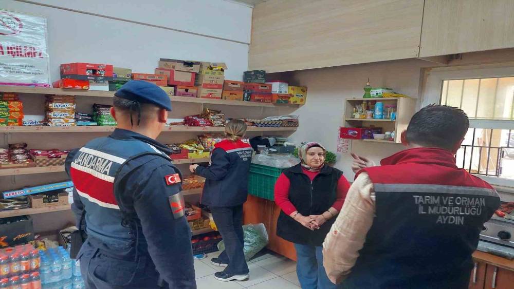 Bozdoğan’da güvenli gıda için ekipler sahada