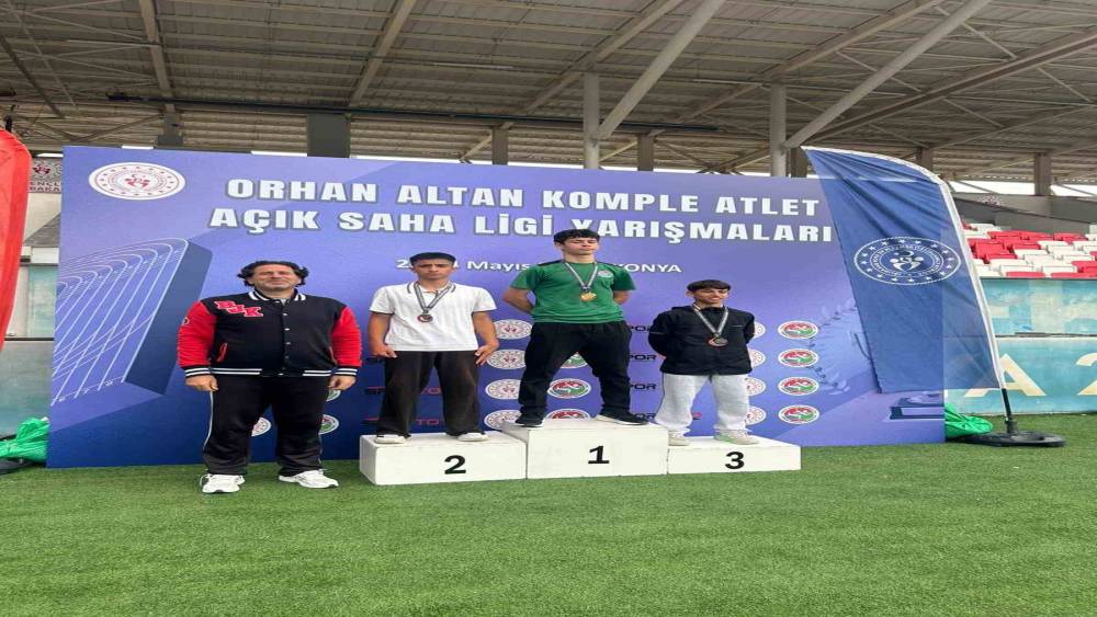 Aydınlı sporculardan Konya&rsquo;da madalya yağmuru
