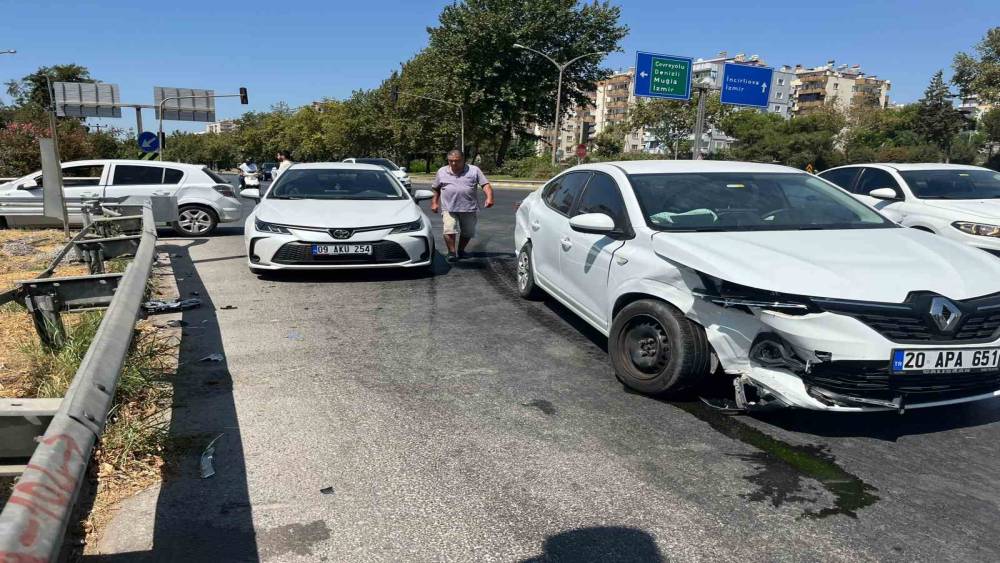 Efeler ilçesinde trafik kazası: 1 yaralı