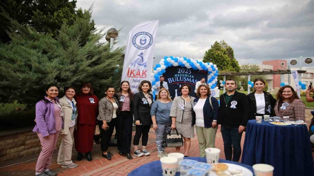 ADÜ’de 2025 mezunları buluştu