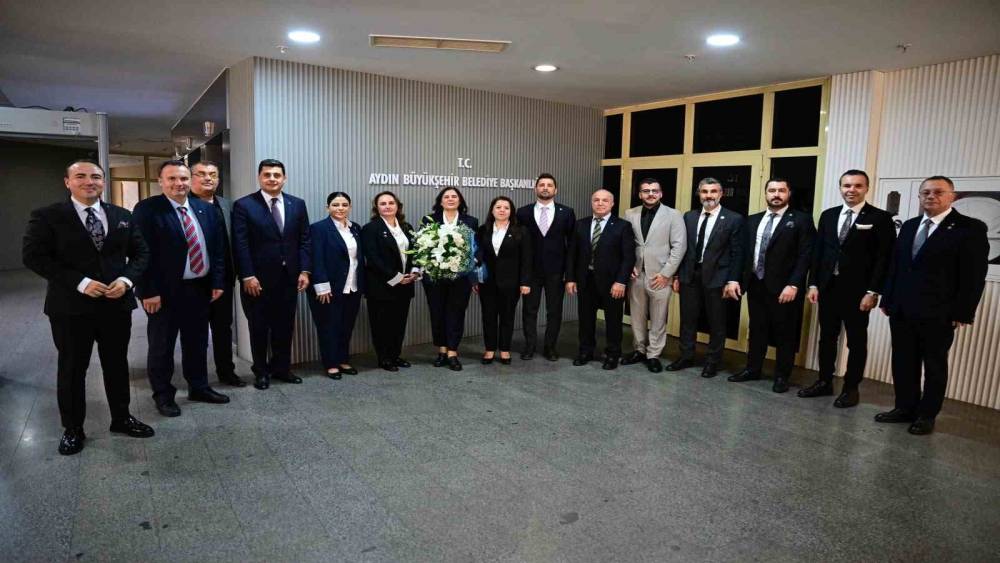 Başkan &Ccedil;er&ccedil;ioğlu, AYSO Başkanı Maraş ve &uuml;yeleri ile g&ouml;r&uuml;şt&uuml;
