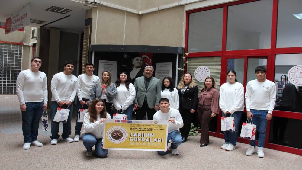 Tarihin Sofraları projesi ile staj yapacaklar